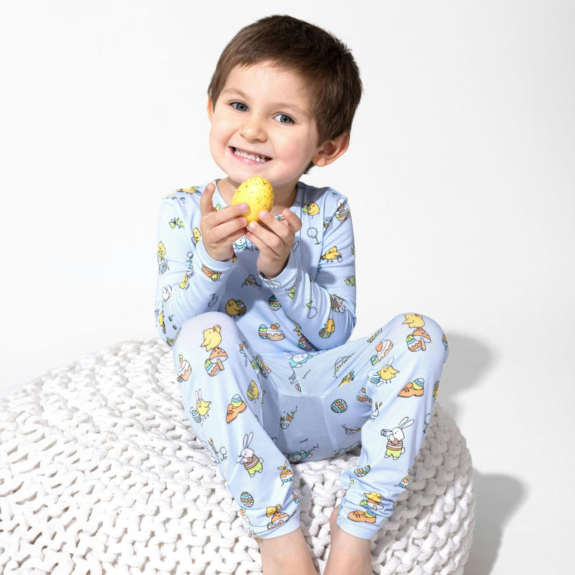 Hoppy Easter Bundle - Bamboo Kids Pajamas