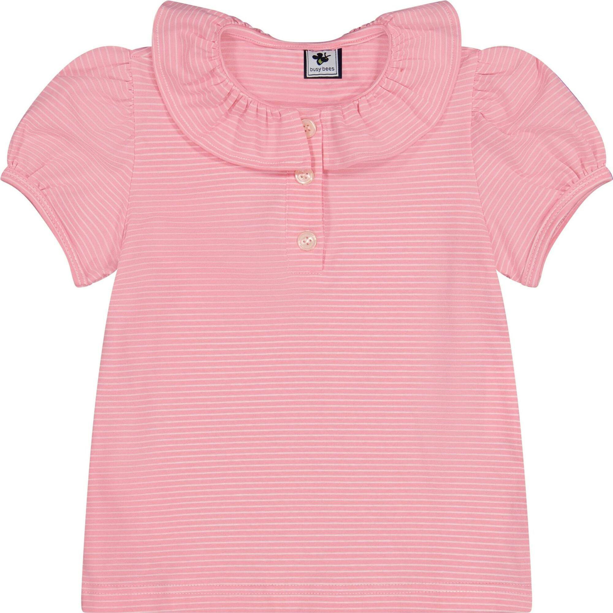 Eliza Ruffle Polo, Pink