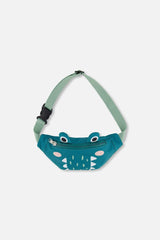 Crocodile Fanny Pack Turquoise