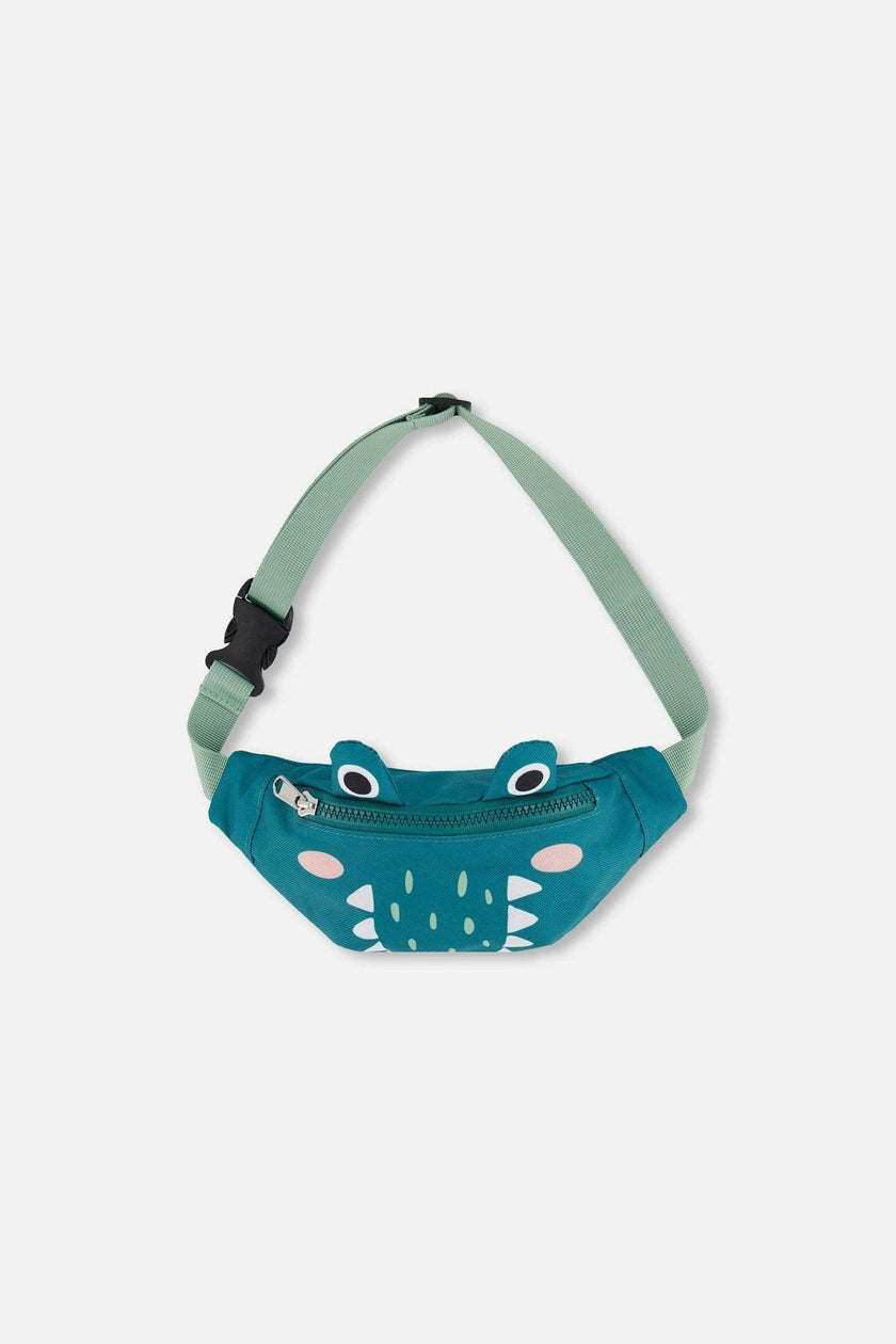 Crocodile Fanny Pack Turquoise