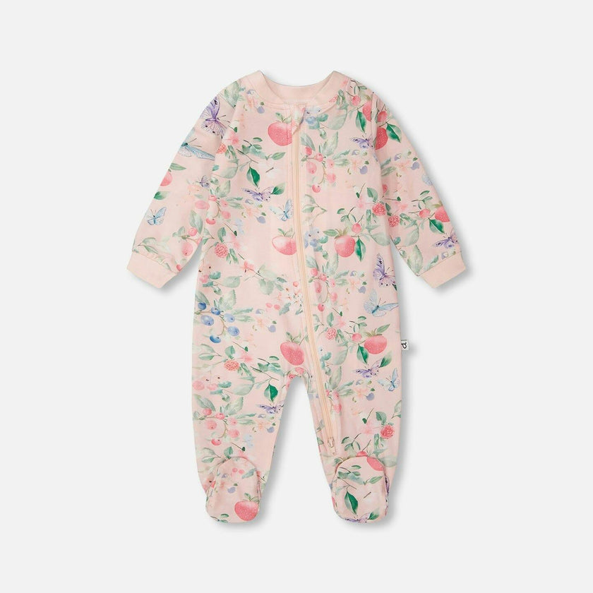 Baby Organic Cotton Jersey One-Piece Pajamas