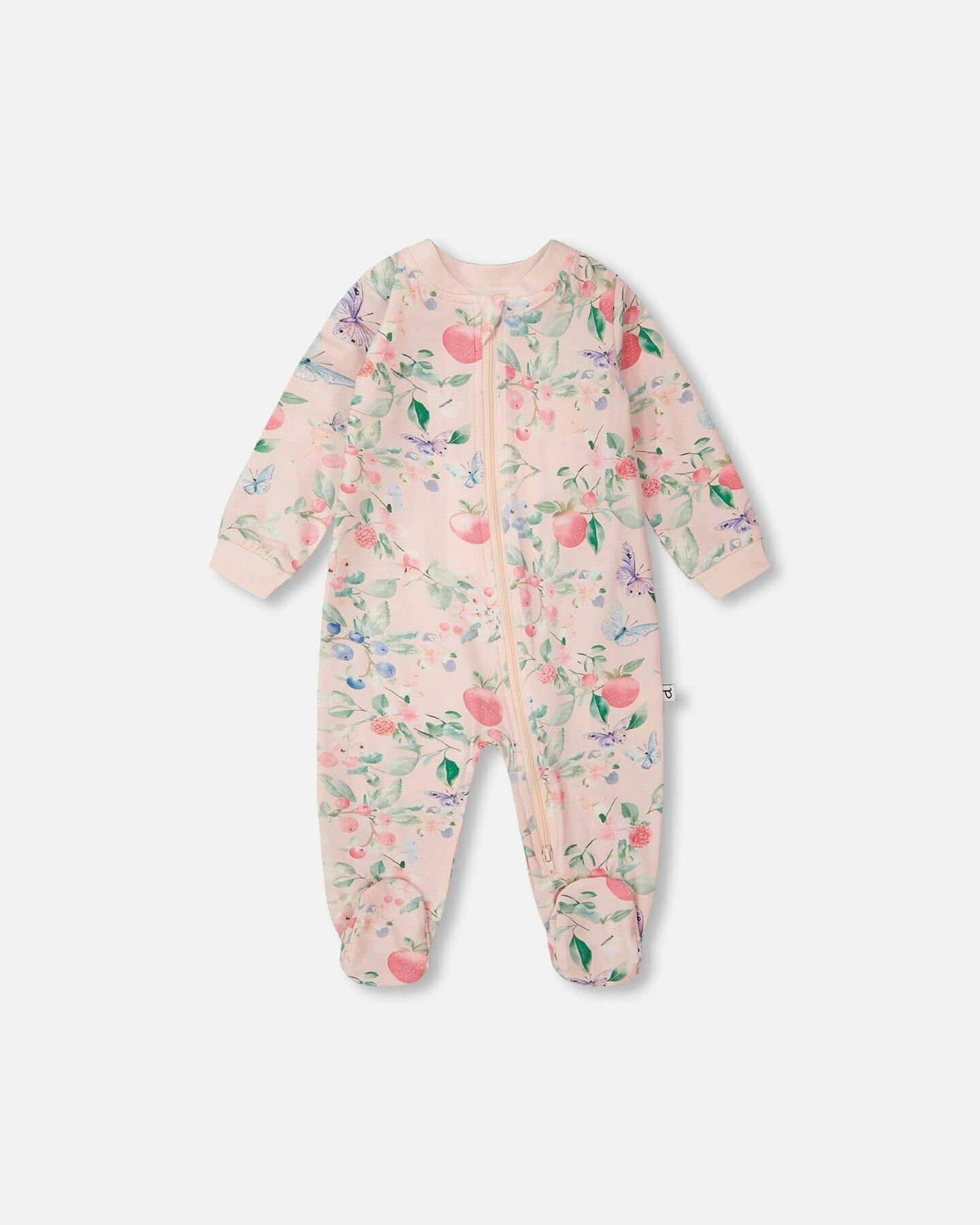 Baby Organic Cotton Jersey One-Piece Pajamas