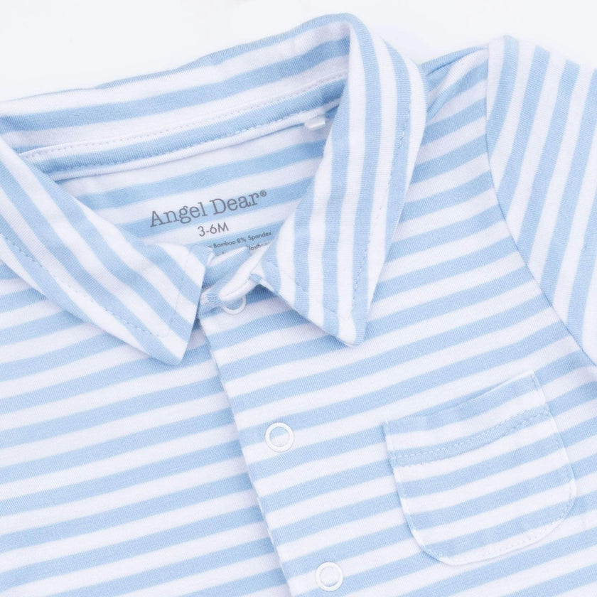Striped Golf - Polo Shortie