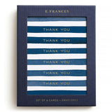 Striped Thank you Boxed Set