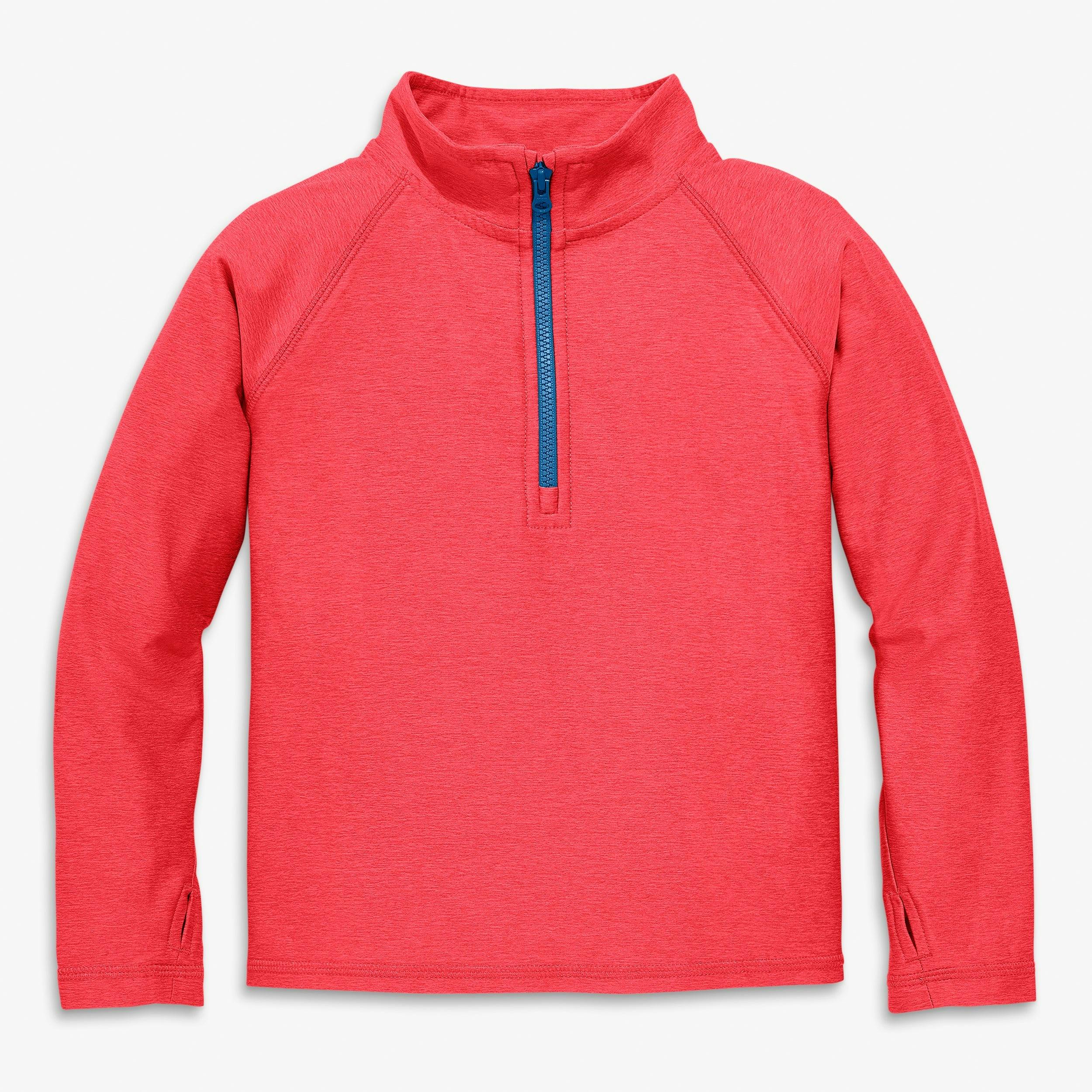 Kids FlexKnit half-zip pullover