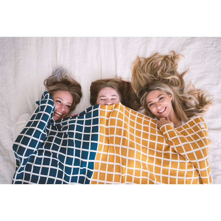 Sveda Reversible Squares Throw