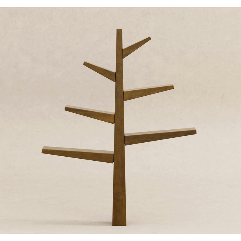 Spruce Tree Bookcase in Natural Walnut