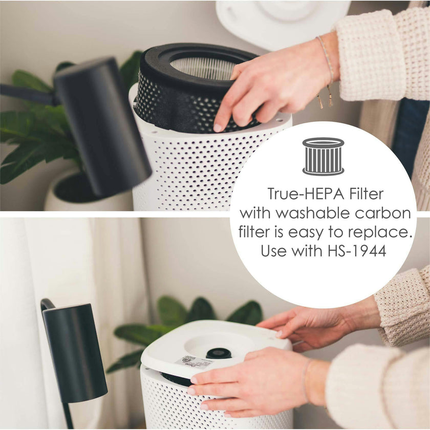 Air Purifier with True HEPA Filter – Quiet