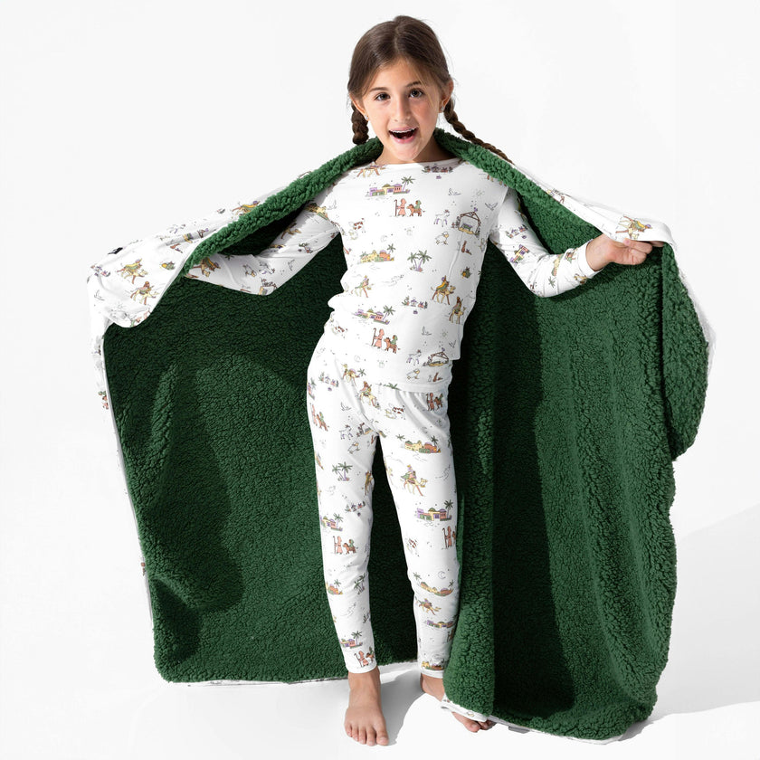 Holy Night Bamboo Kids Pajamas