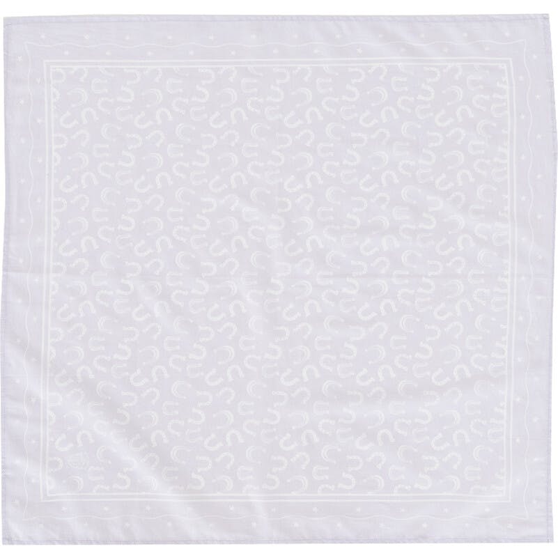 Horseshoe Print Cowgirl Bandana