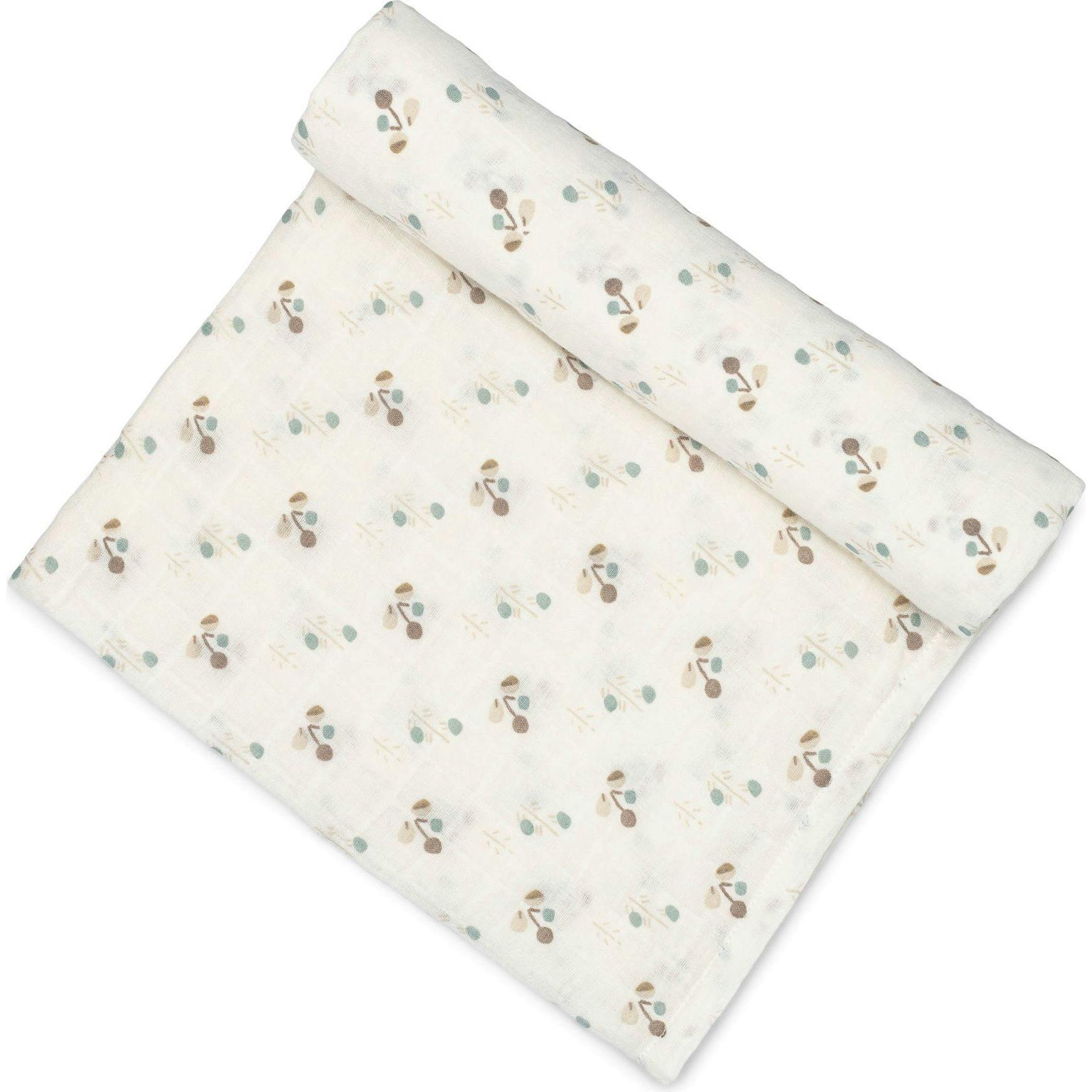 Organic Cotton Poppy Single Swaddle