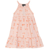 Faded Print Tiered Jumper