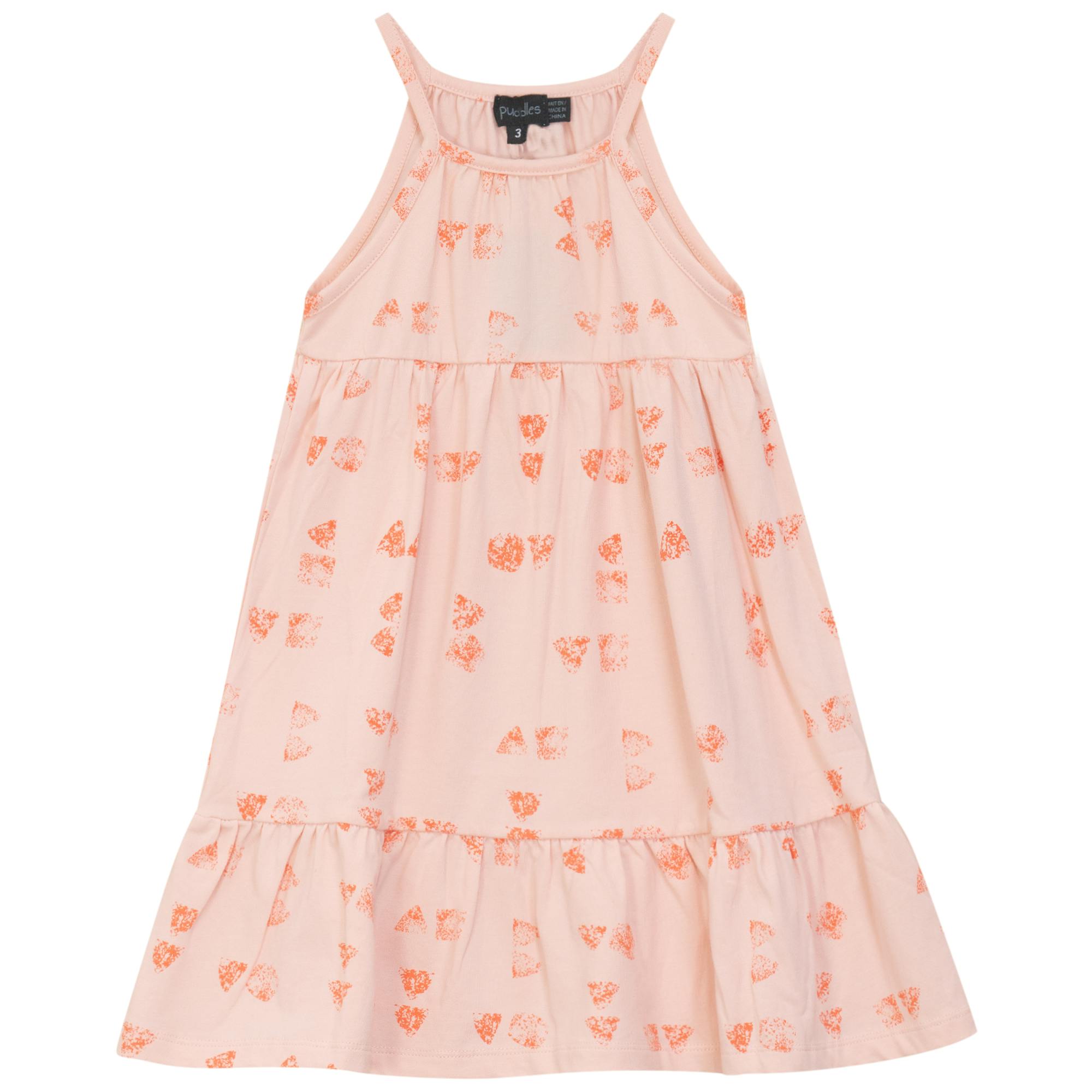 Faded Print Tiered Jumper