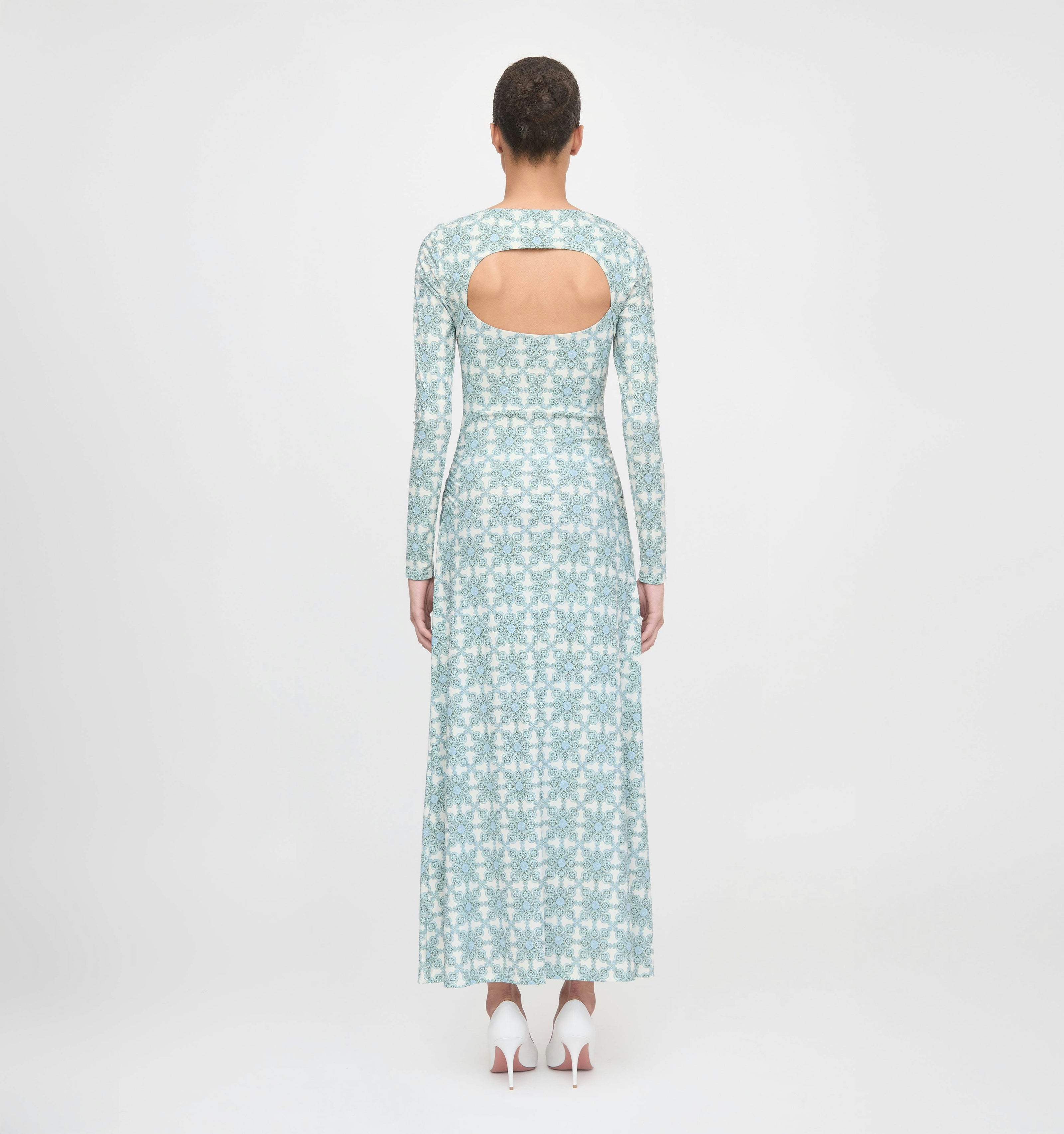The Selene Dress - Byzantine Tile