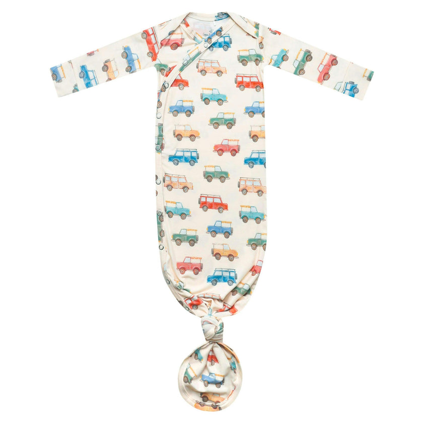 Newborn Knotted Gown - Cruiser