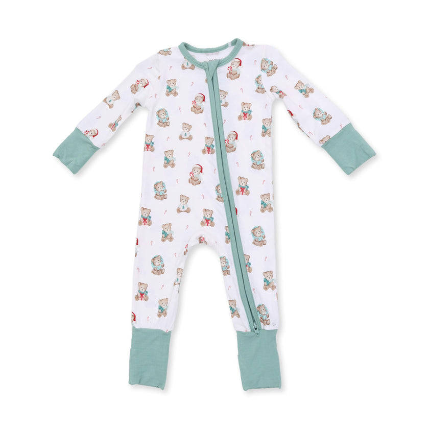 Christmas Teddy Bears Uni - Convertible Romper