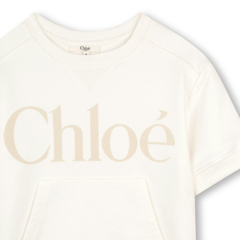 Off White Chloé Logo Dress
