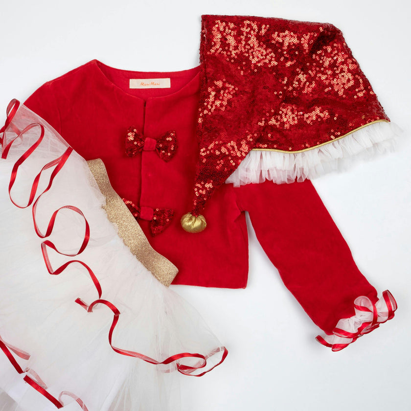Santa's Little Helper Costume Age 3-4
