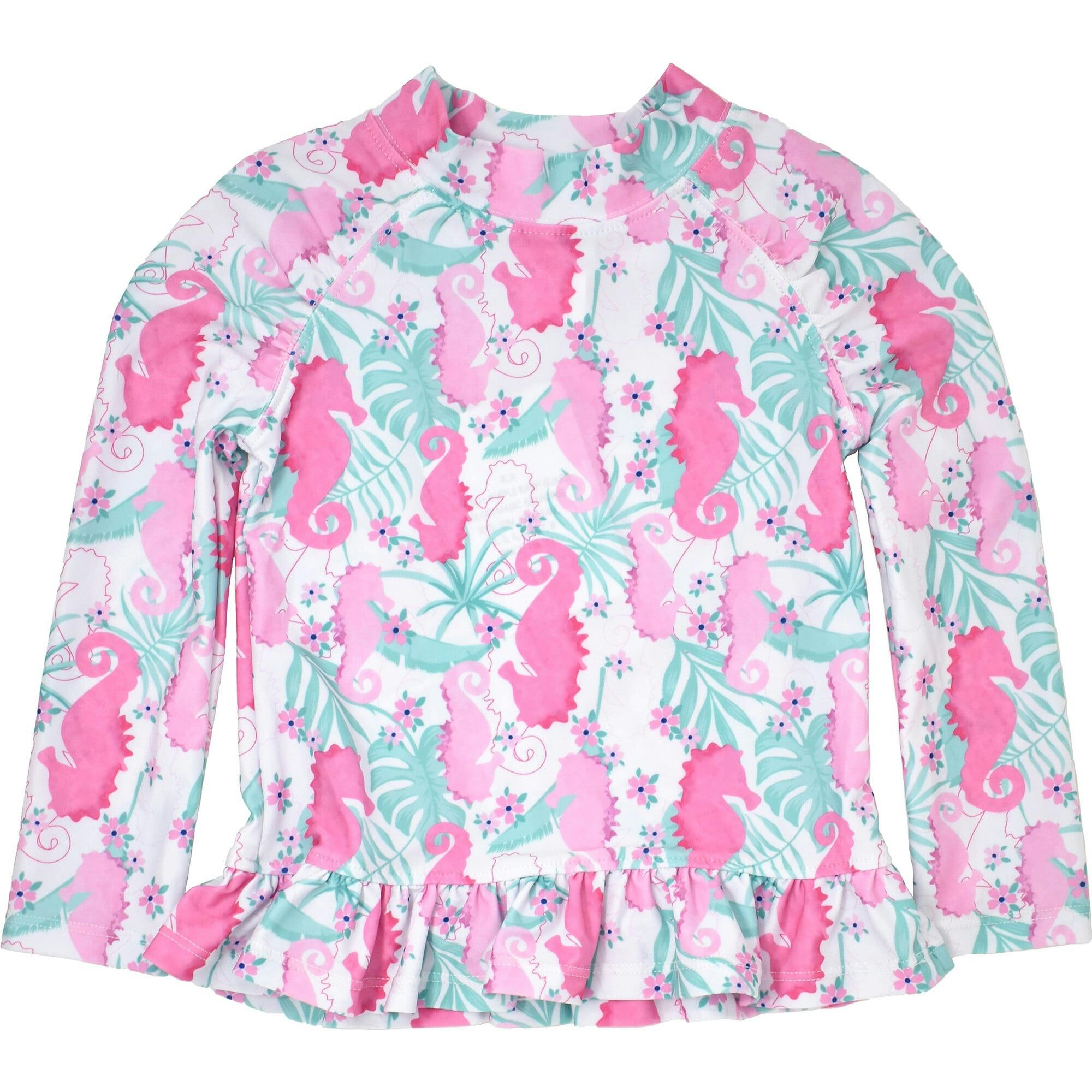 UPF 50+ Ruffle Rash Guard (Recycled)