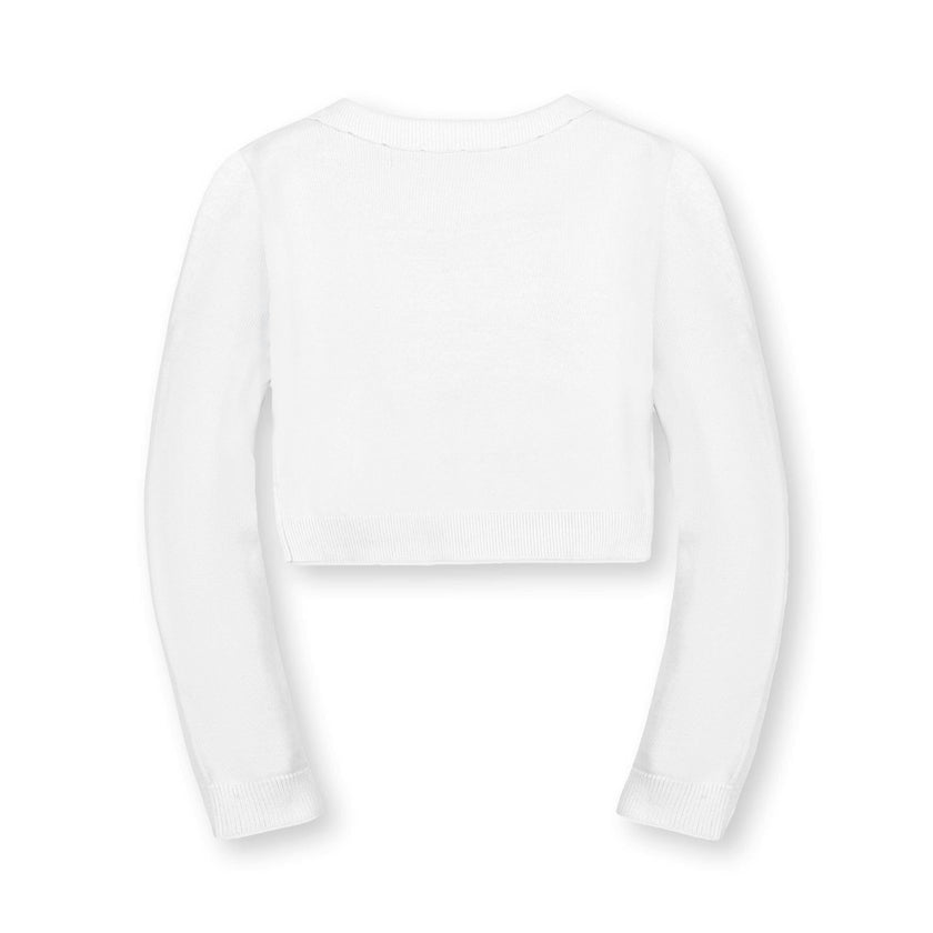 Organic Scallop Edge Cardigan