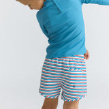 boys jetty stripe boardie