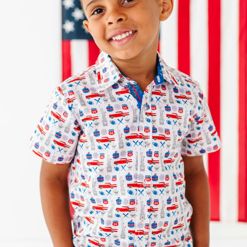 Classic Americana Shirt in Short Sleeves