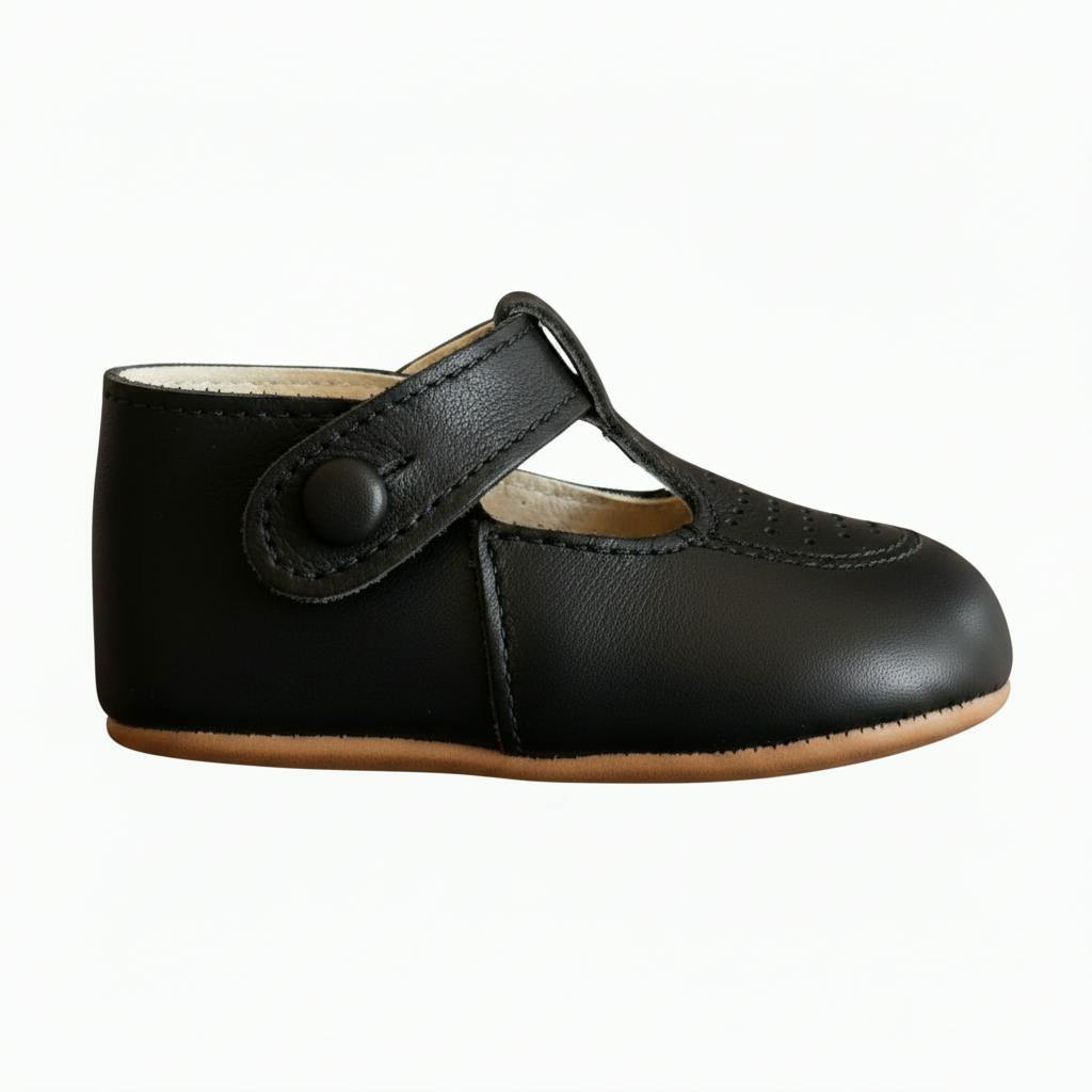 Bailey Pre-Walker Baby Shoes - So Black