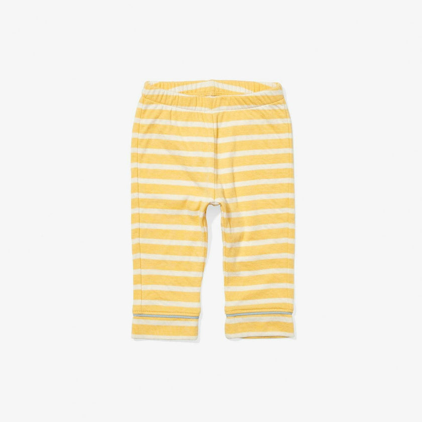 Andy Baby Legging, Yellow Stripe