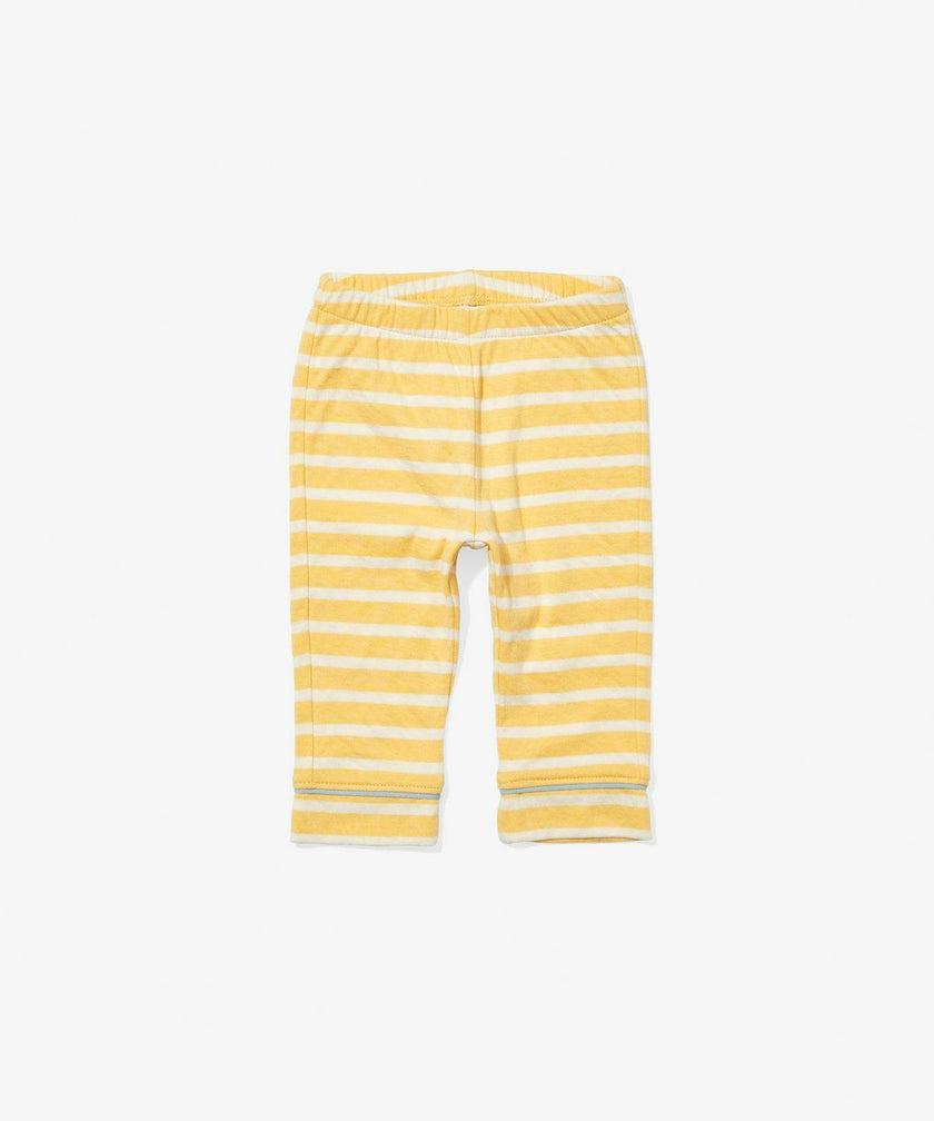 Andy Baby Legging, Yellow Stripe