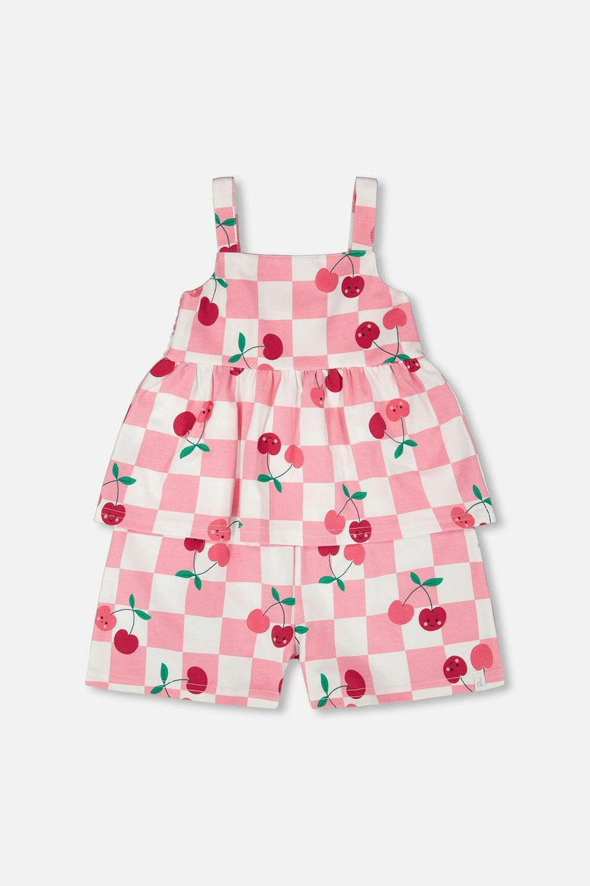 Organic Cotton Jersey Romper