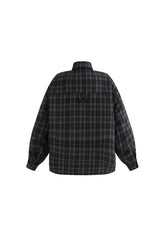 Black Plaid Flannel Shirt