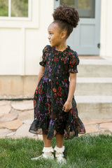 Mini Cordelia Dress in Evergreen Vivid Meadow