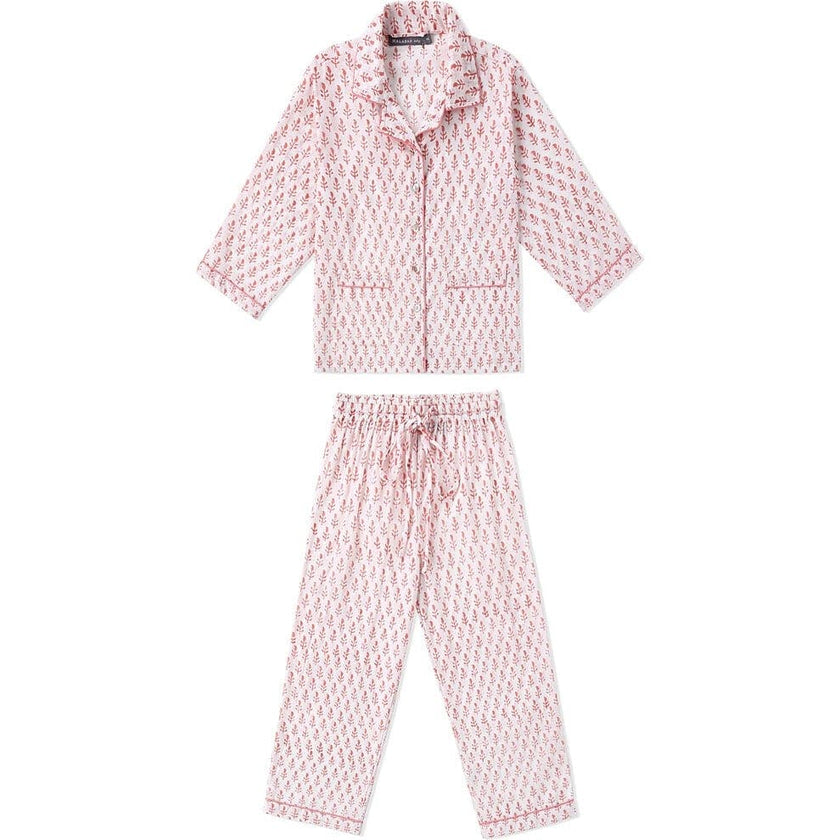 Block-Printed Loungewear Gift Set