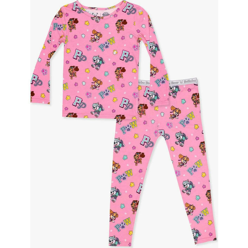 PAW Patrol: Varsity Pink Bamboo Kids Pajamas