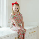Merrick Girls' Pant Set - Floral Noel