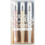 Modern Script Fountain Pens & Journal (Set of 4)