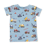 Crayon Construction - Short Sleeve Loungewear Set
