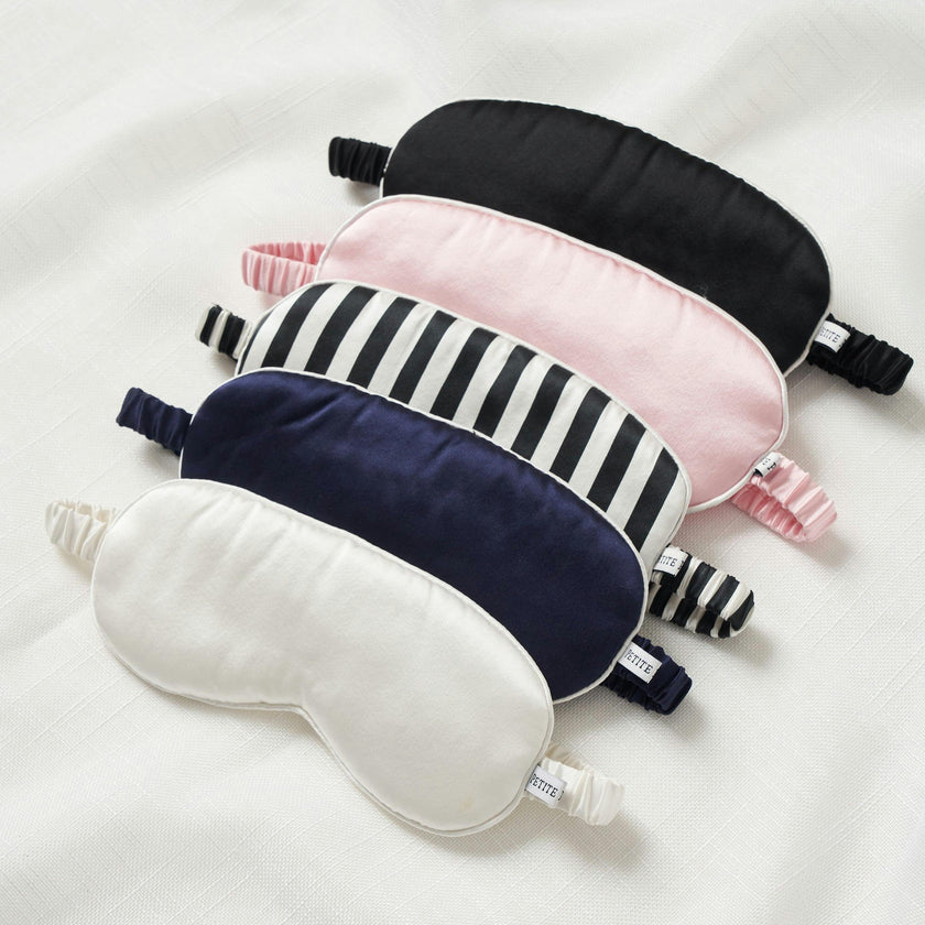 Women's Silk Sleep Mask in White