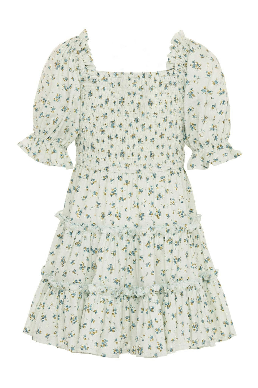 Mini Madeline Dress in Blue