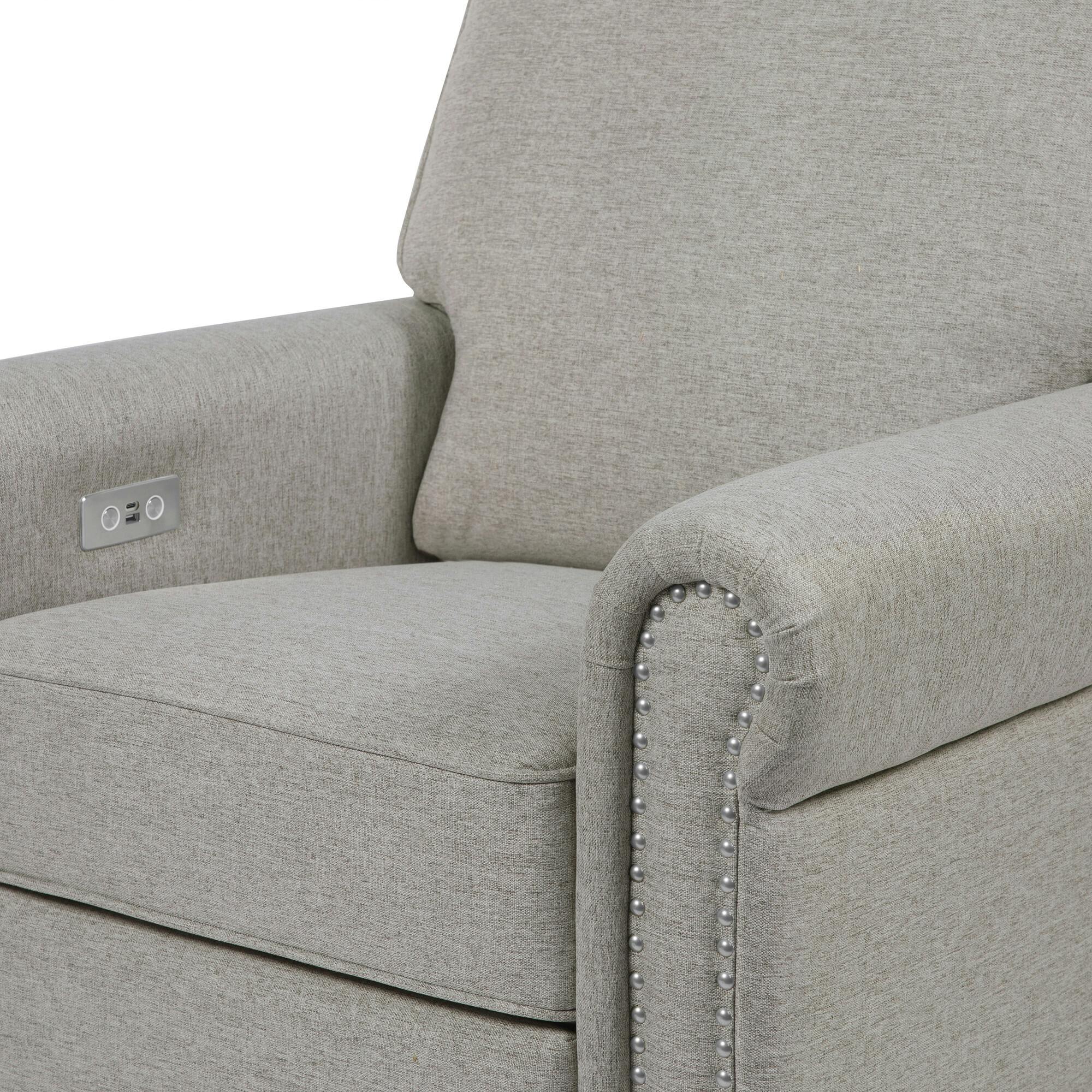 Linden Electronic Recliner And Swivel Glider