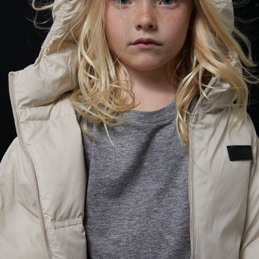 Cropped Lightweight Reversible Puffer