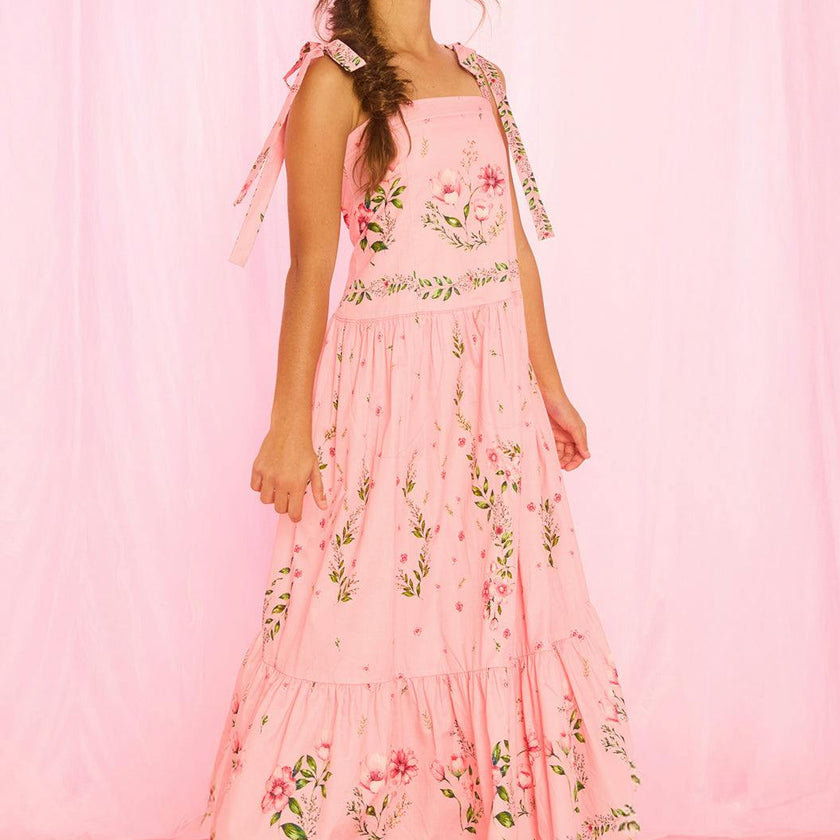 Melany Tiered Maxi Dress