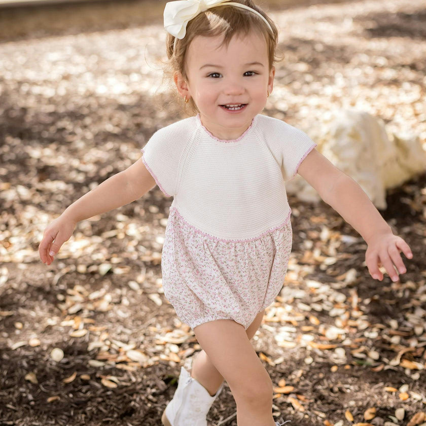 Sophie Knit Bubble Romper