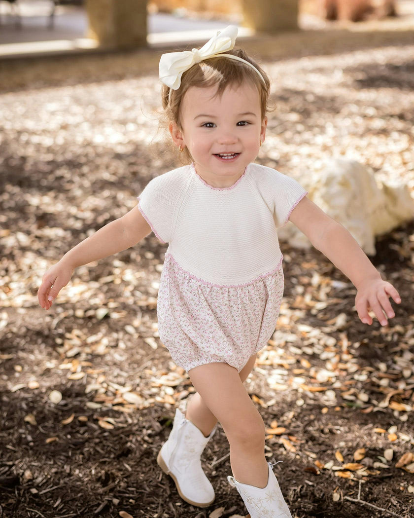 Sophie Knit Bubble Romper