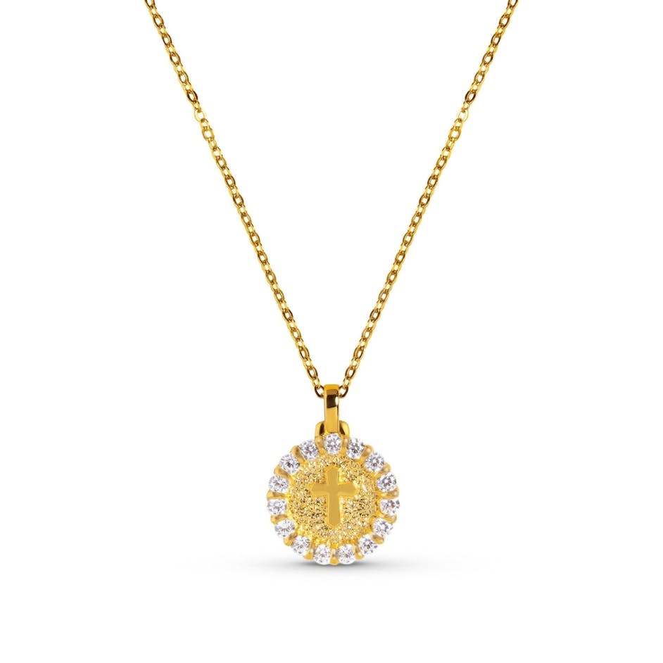 Cross Twinkle Necklace
