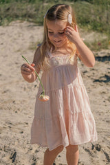 Crochet Dress in Petal Bouquet
