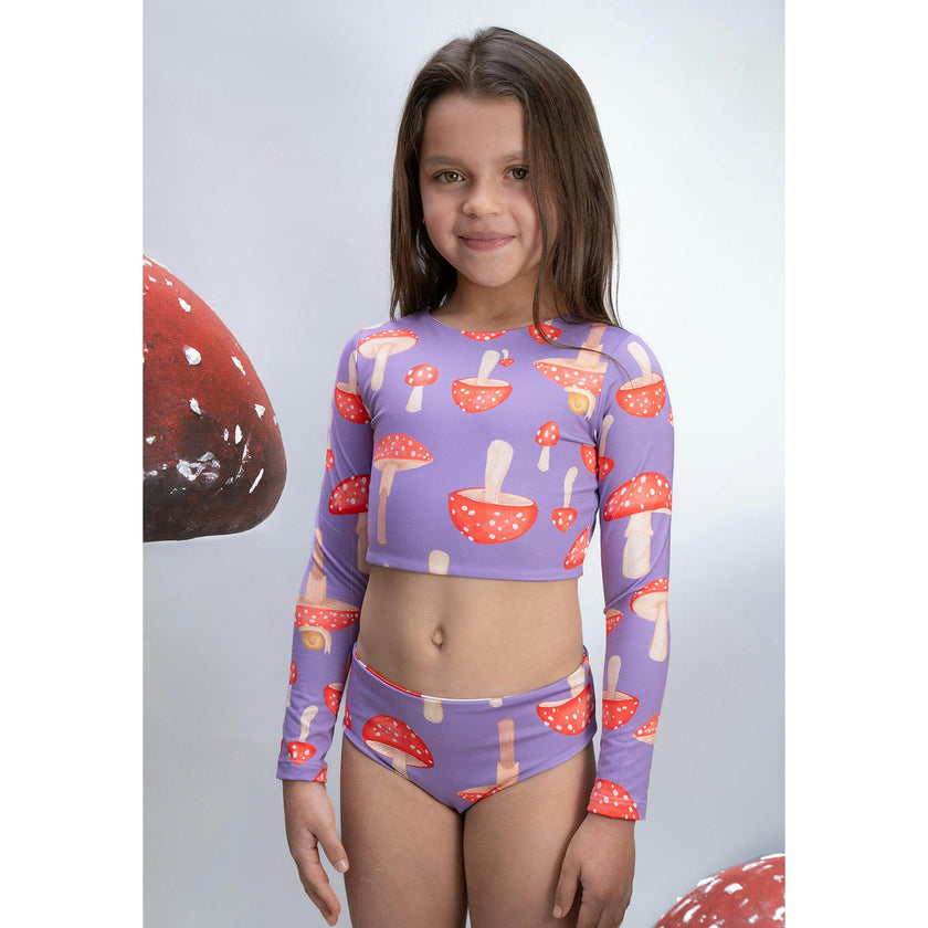 HONGOS MORADO - SUN LONGSLEEVE BIKINI
