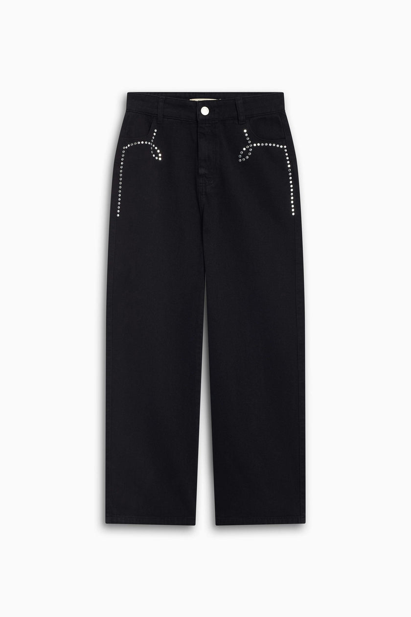 TNS  Denim Teen Studded Trouser