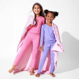 Poppin Purple Bamboo Kids Pajamas