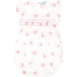 Sweetheart Woven Smocked Bubble